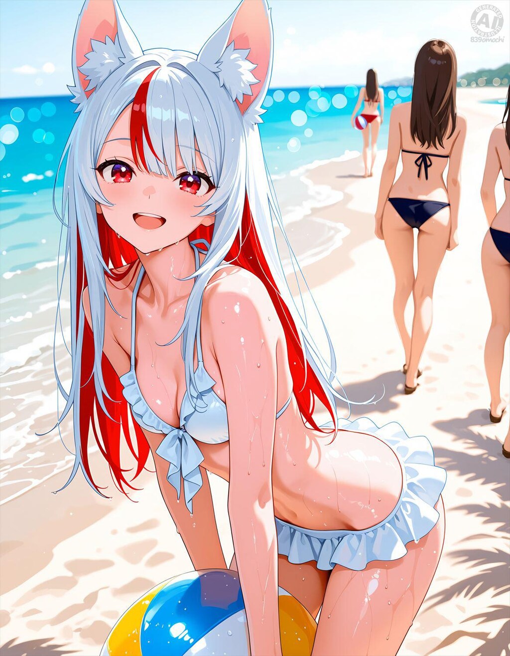 五田三姉妹と海へ！