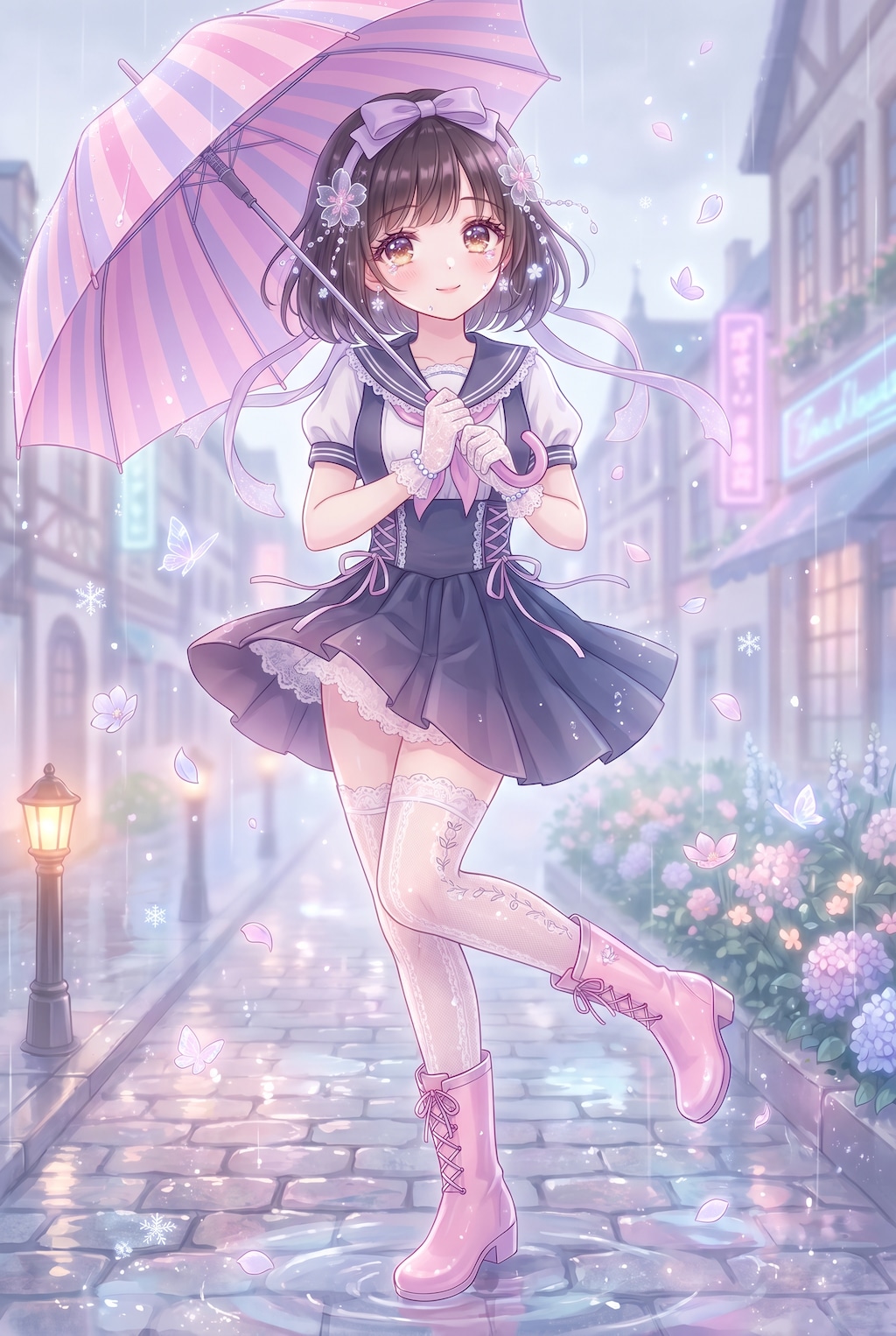 雨花路微光