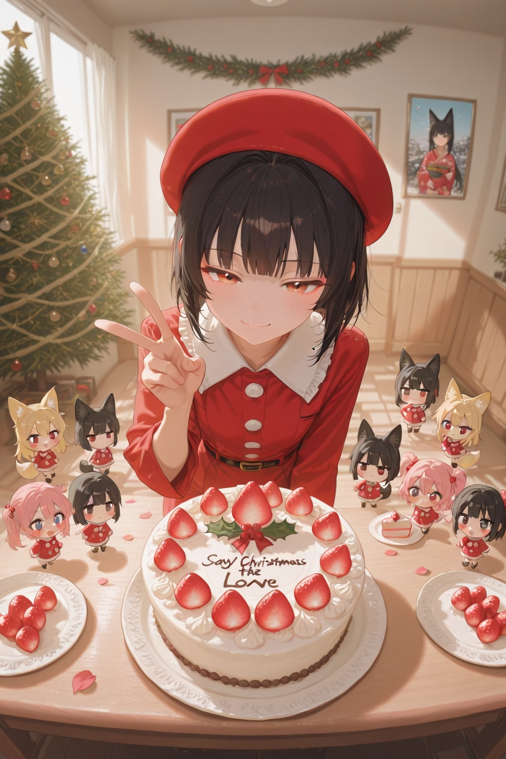 おぉ-、チョコ文字が入ってる-♪。