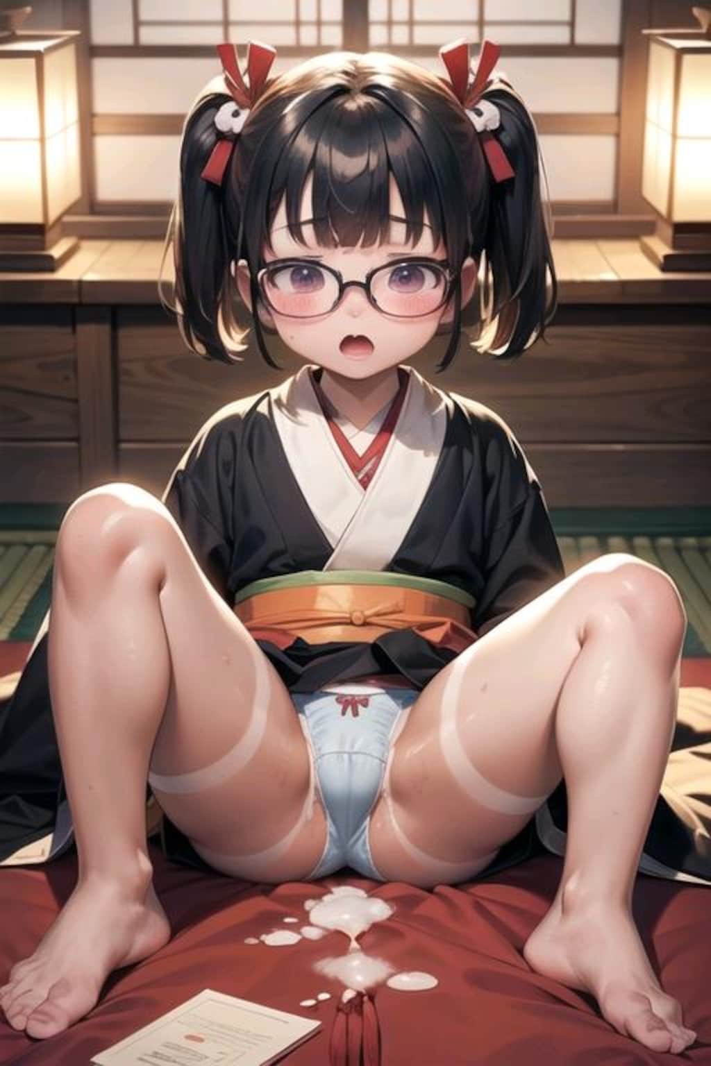 エチ和服オリキャラちゃん