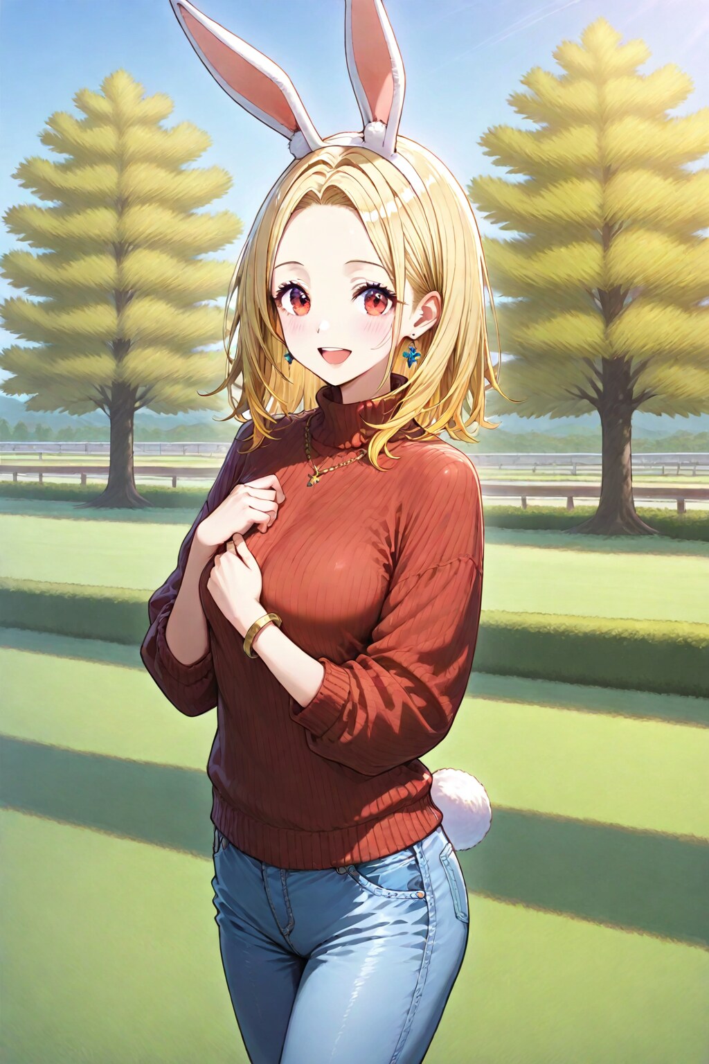 公園のミミ🐰🥕✨