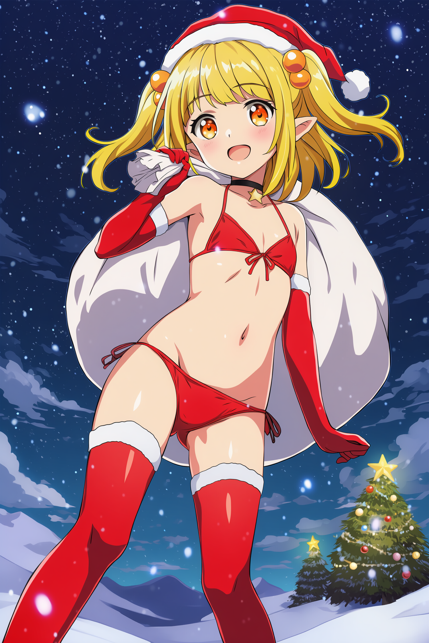 ビキニサンタエルフさん