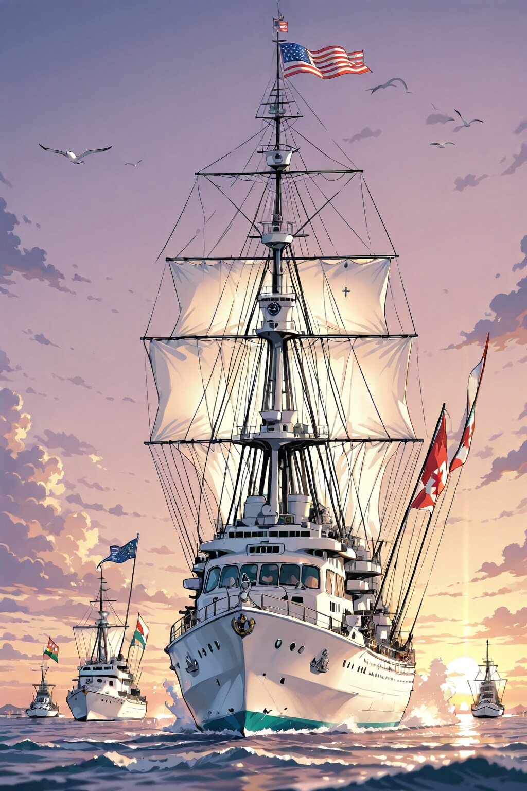 ヨットレース | の人気AIイラスト・グラビア