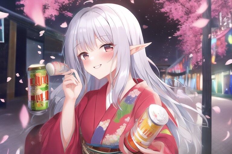酔っ払いエルフさん