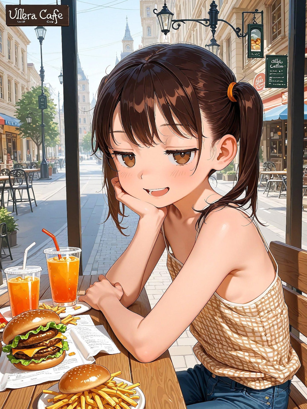 ジト目ちゃんとランチ