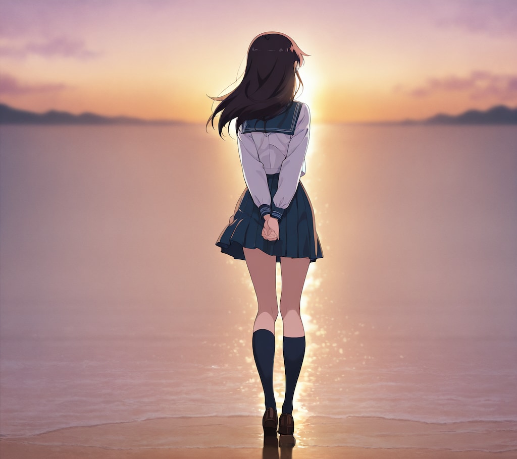 夕凪に想い馳せる