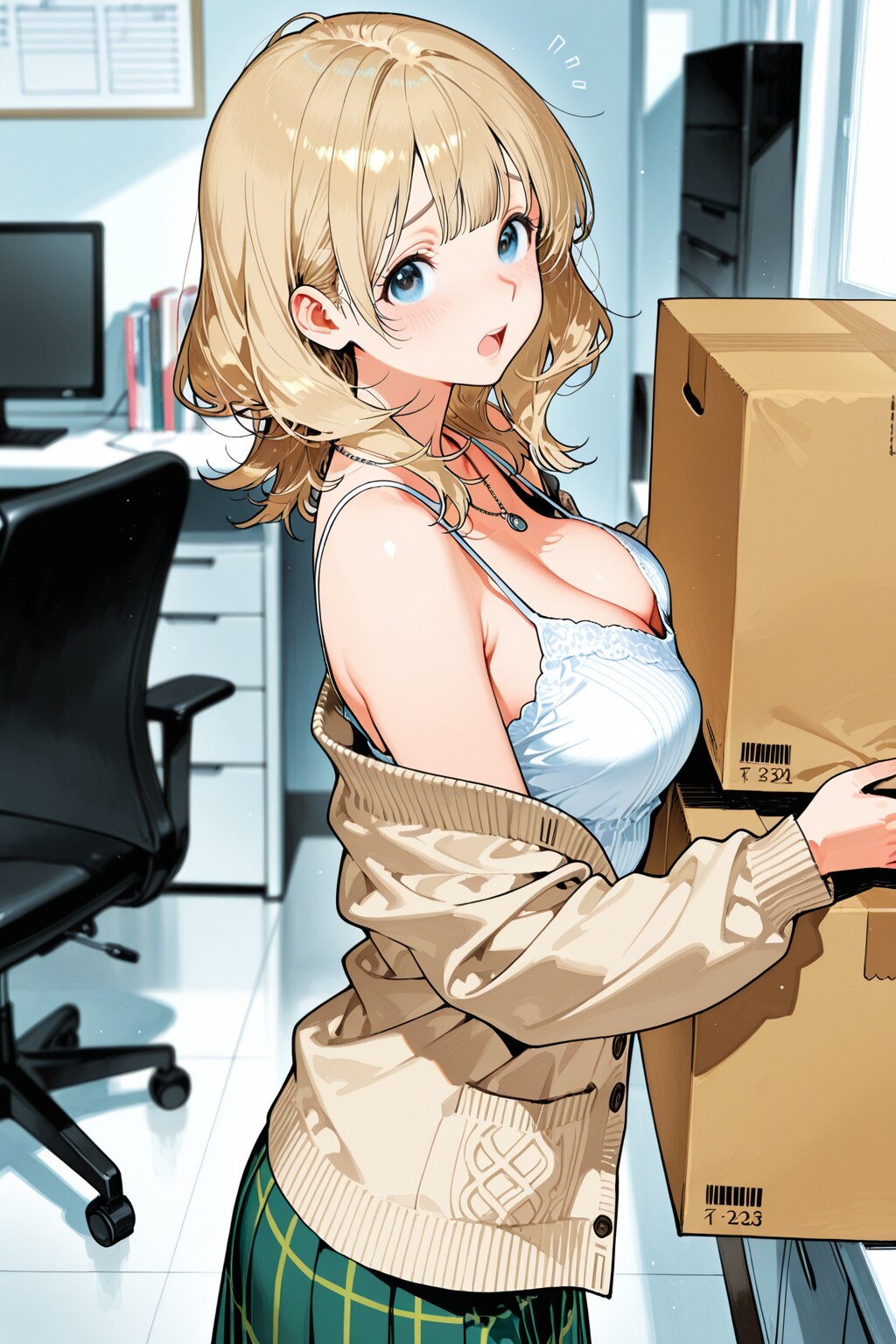 バイト中のJD