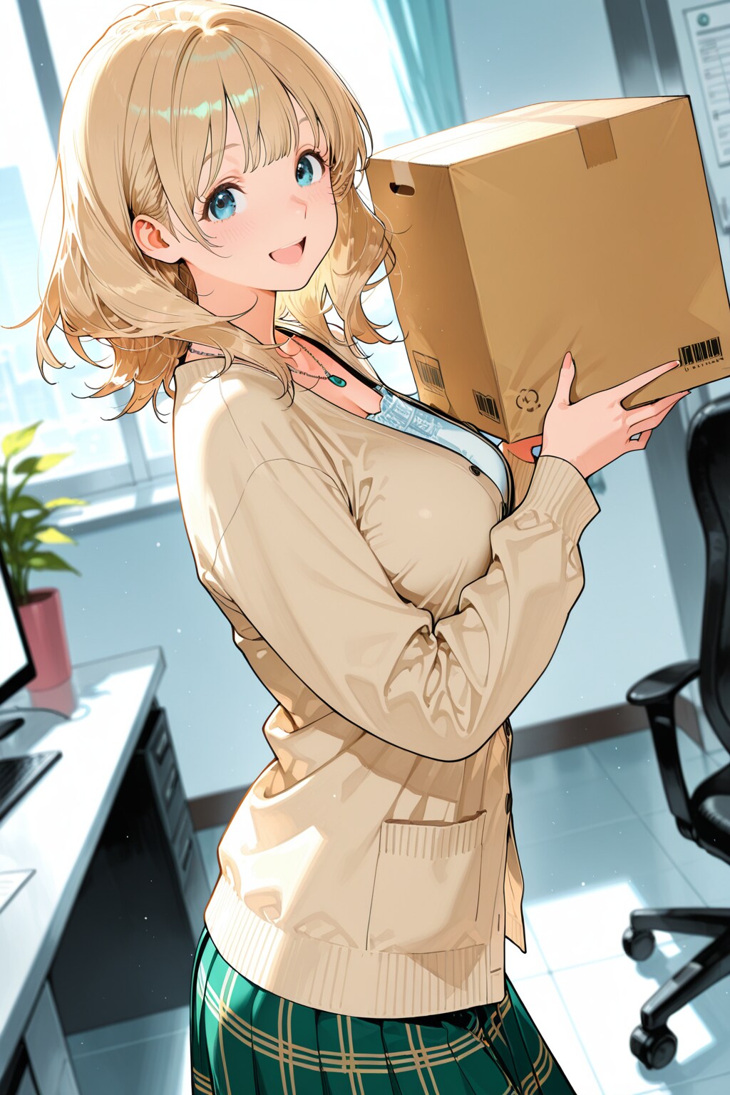 バイト中のJD