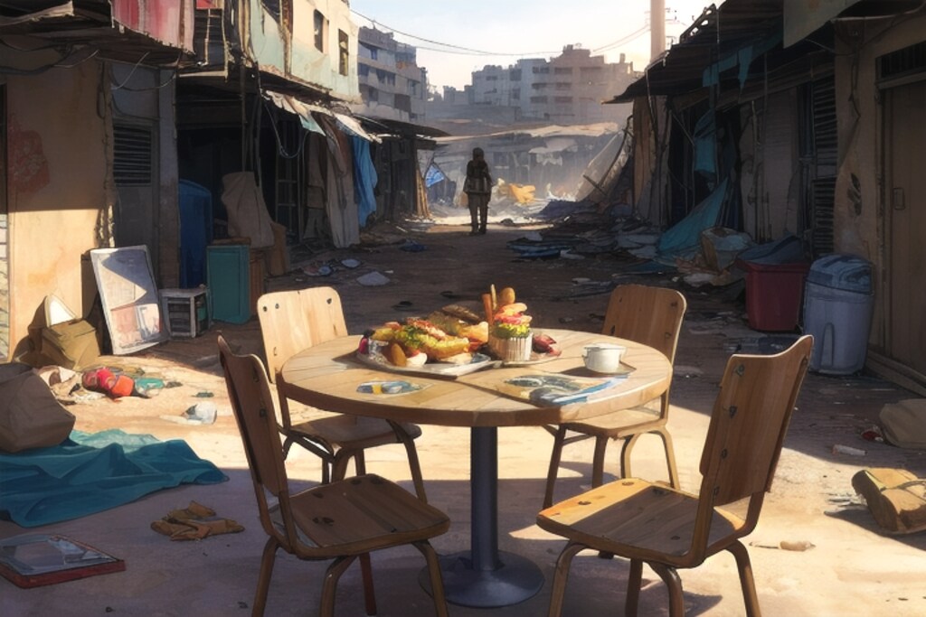 荒野の村のメシ屋