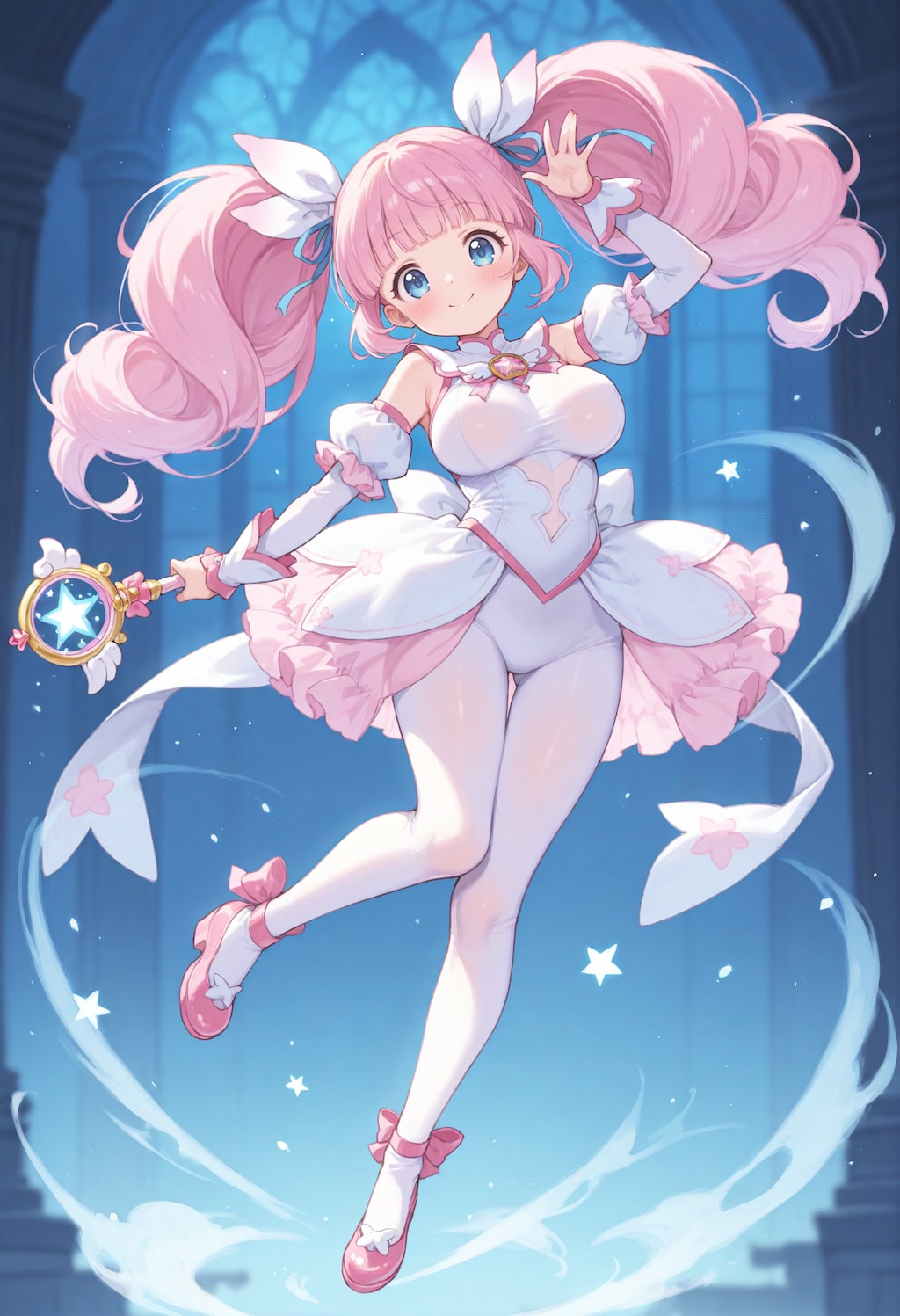 ツインテールの魔法少女