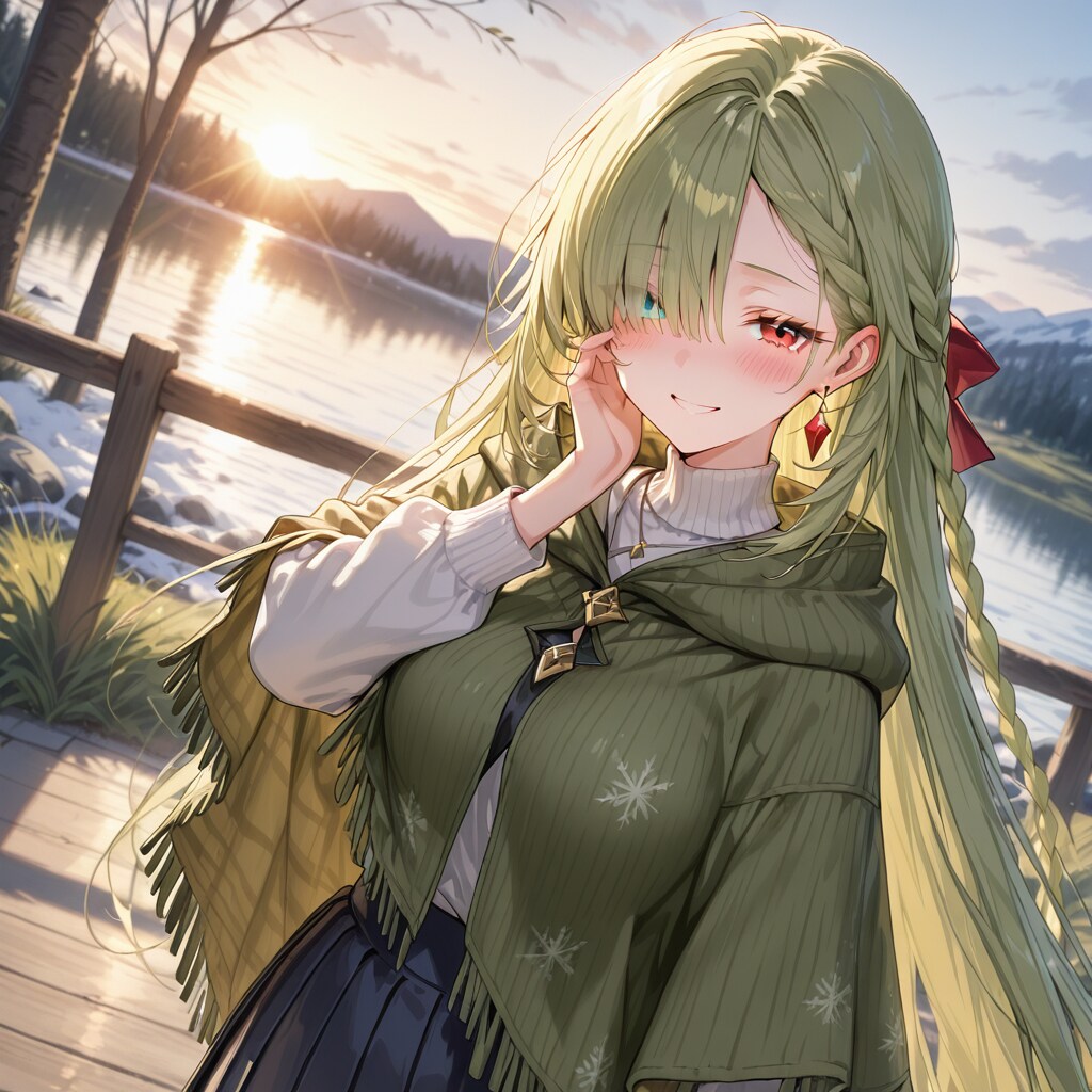 夕日 | の人気AIイラスト・グラビア
