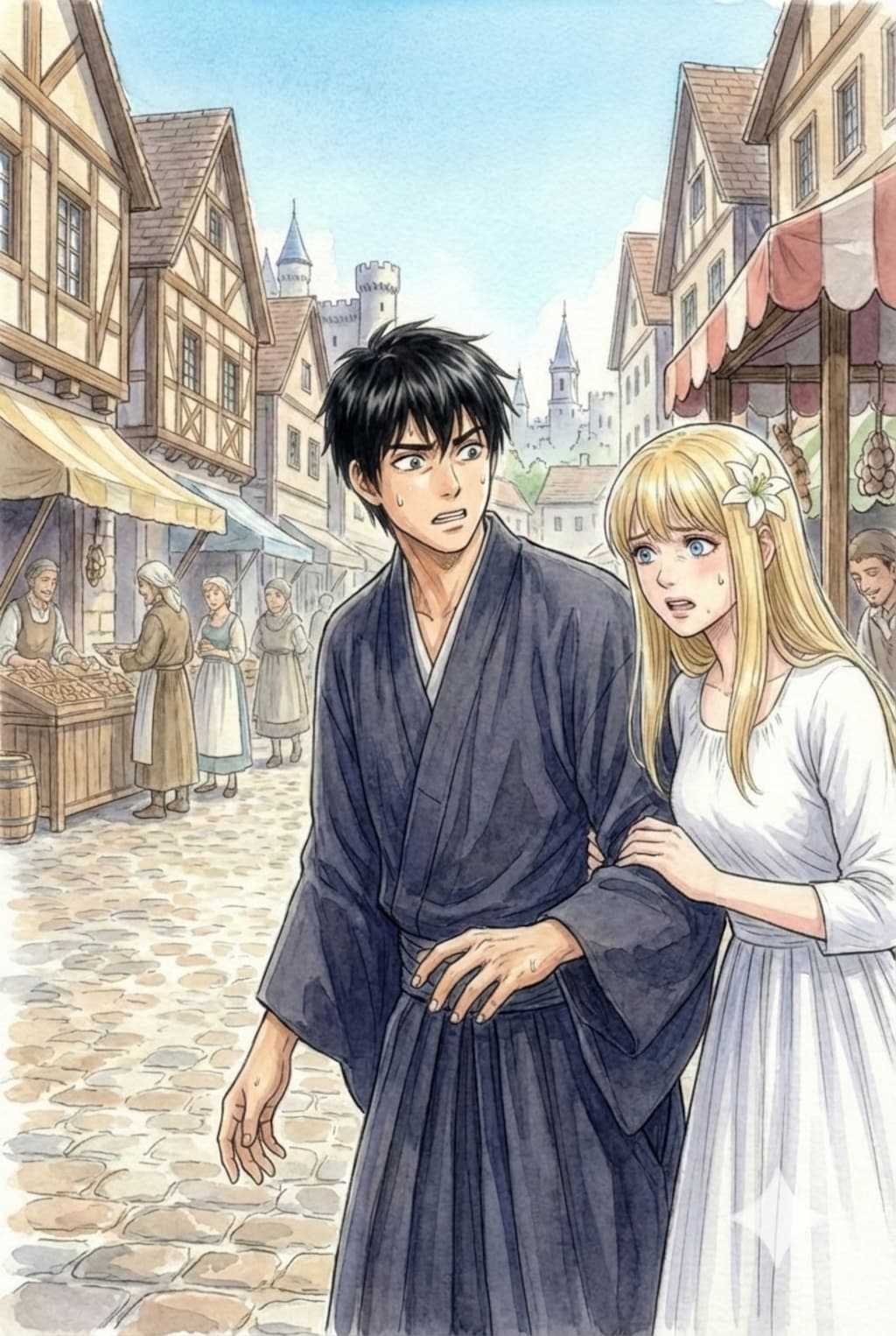 迷子。「あっ、わんわ！」/「リリアーナ！どこだい？！」「リリィ、返事をして！」