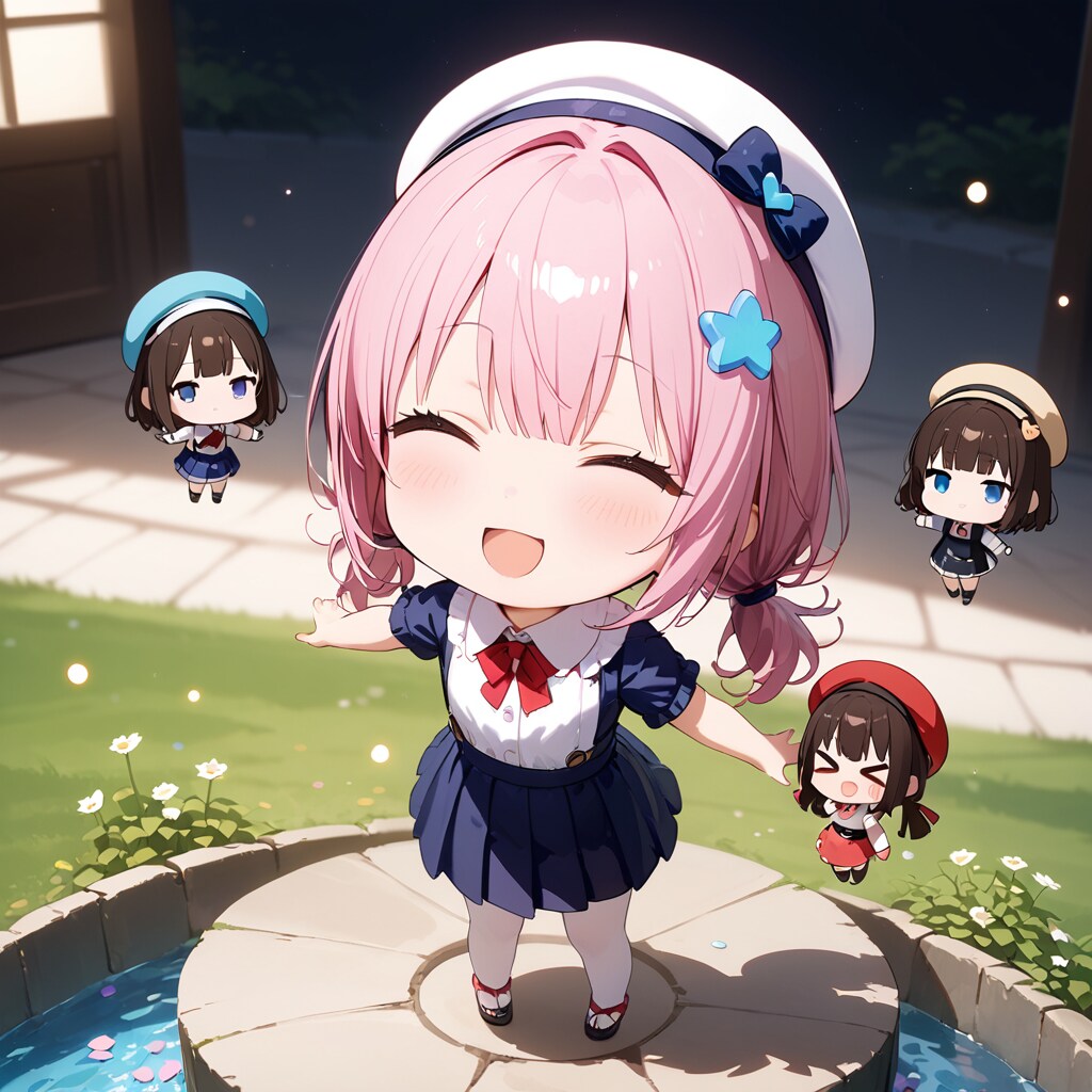 ちびちゃん_「ちょっと待っててね-」。 | の人気AIイラスト・グラビア