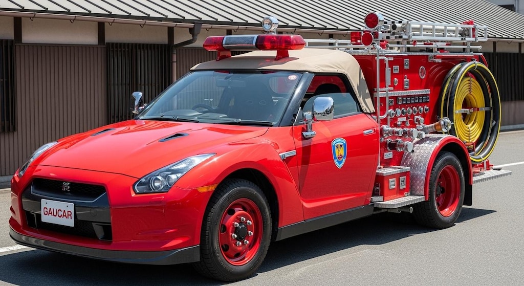 R35GT-R消防車