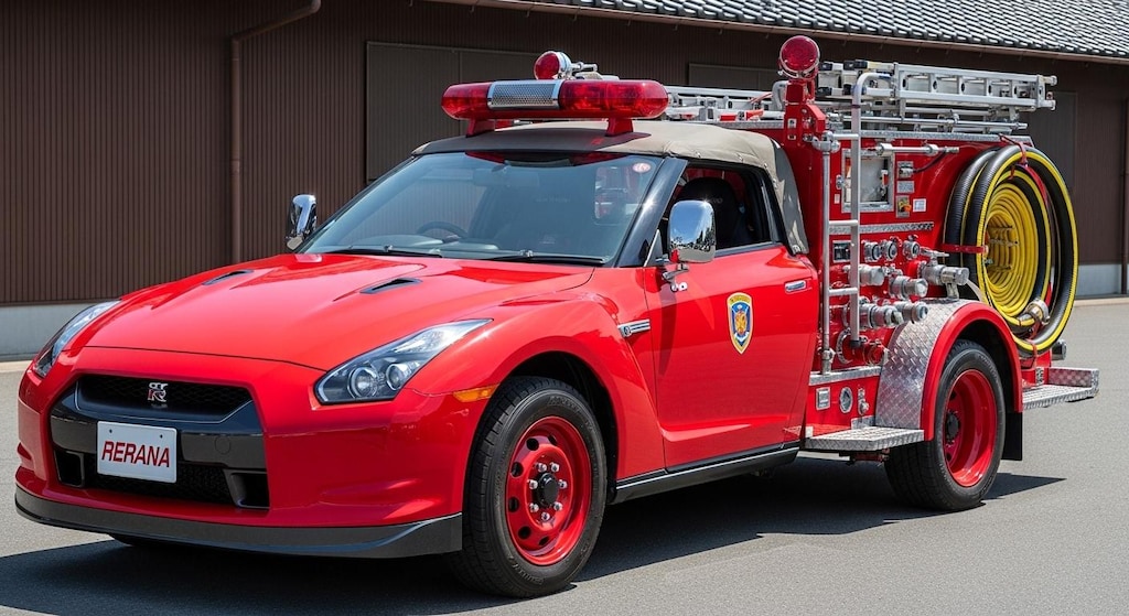 R35GT-R消防車