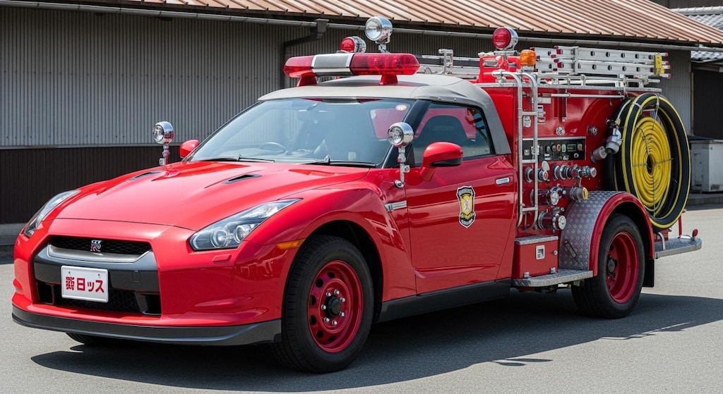 R35GT-R消防車