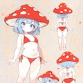 mushroom girl 3枚目