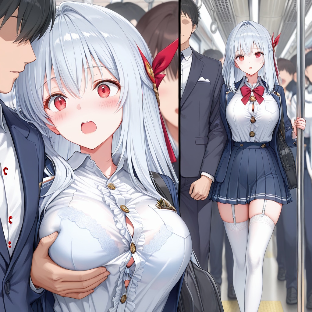 JKの通学風景