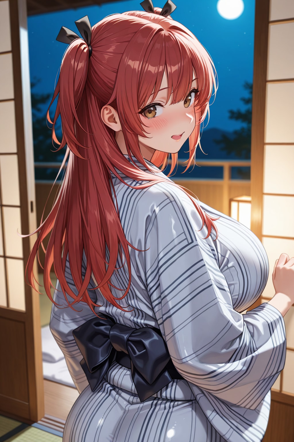 浴衣姿の千尋ちゃん