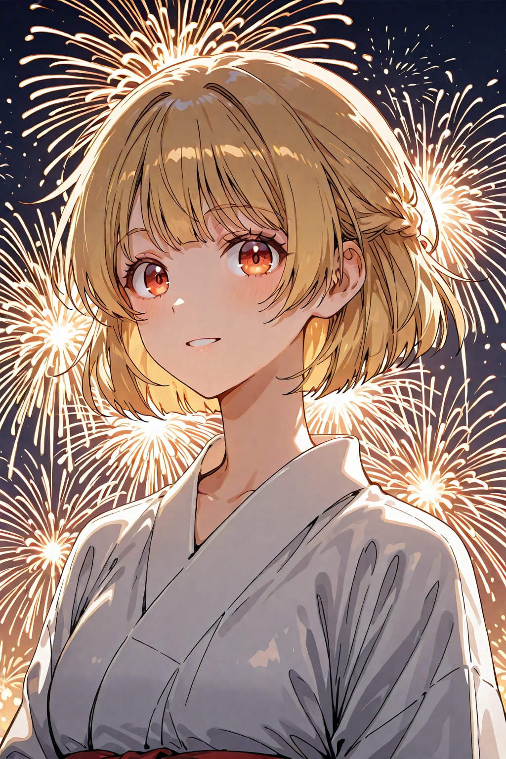 同じ花火鑑賞プロントで