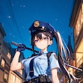 ハロウィンのお巡りさん 3枚目