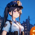 ハロウィンのお巡りさん 2枚目