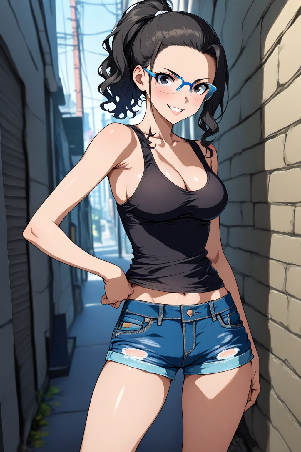 ラフなお姉さん