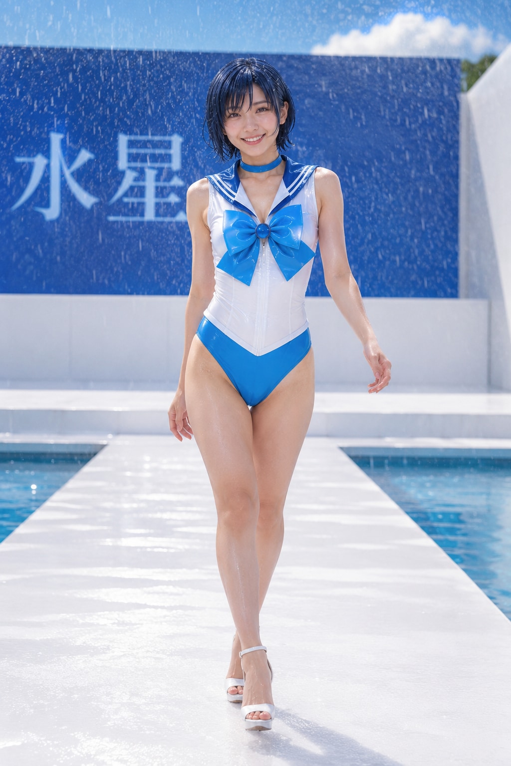 水でもかぶって、反省しなさい