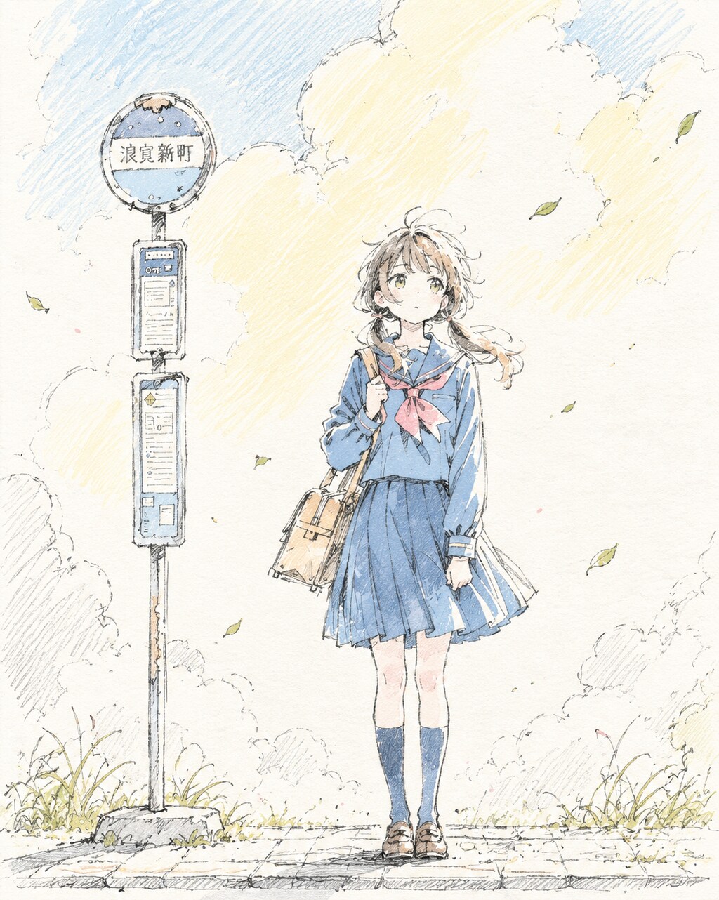 ツインテ女子高生