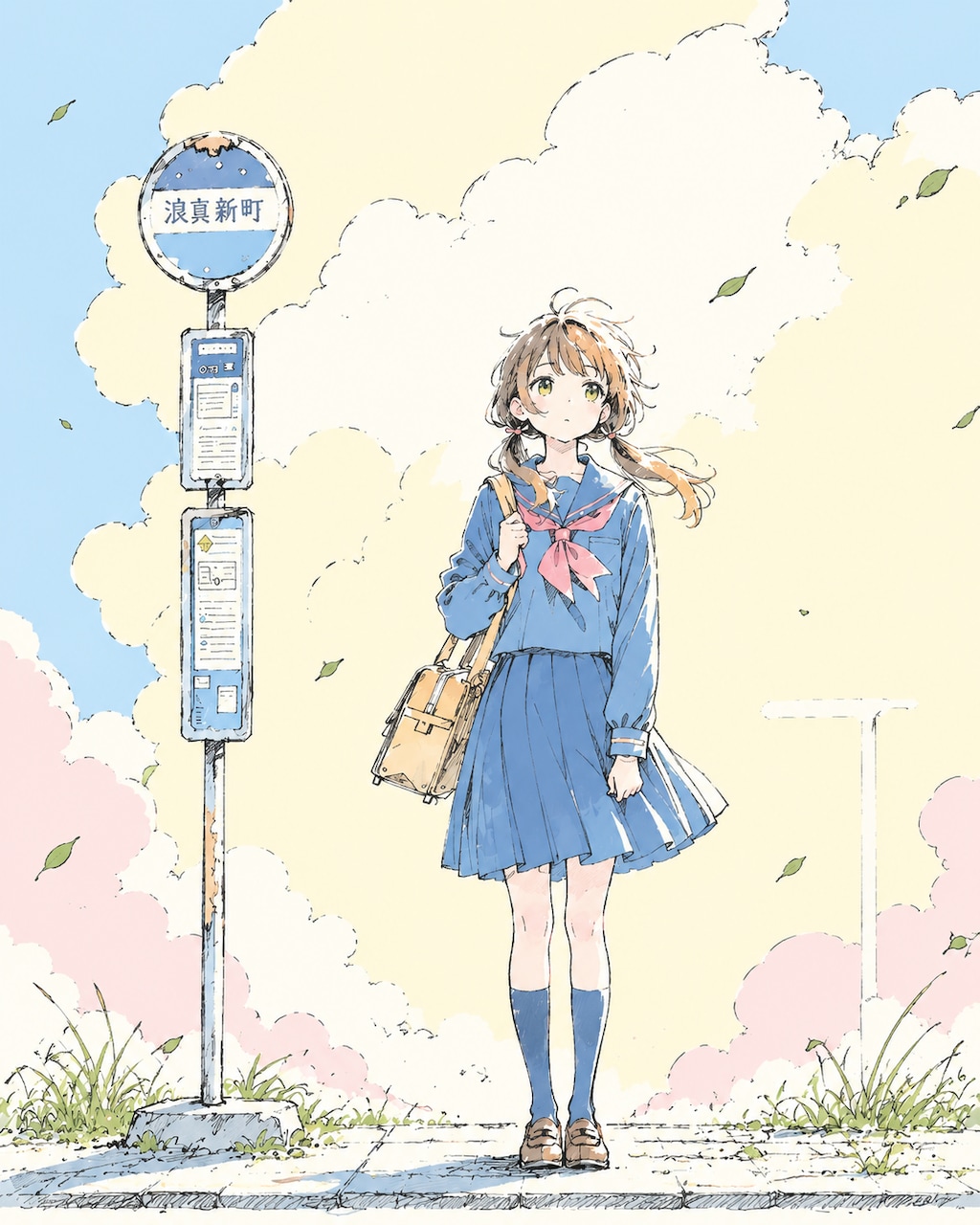 ツインテ女子高生