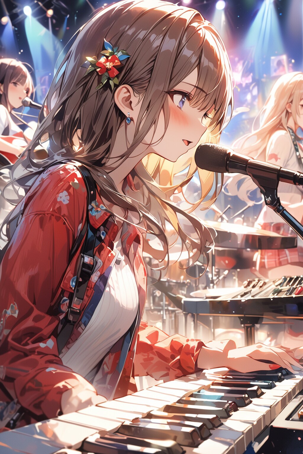 ガールズバンド。
