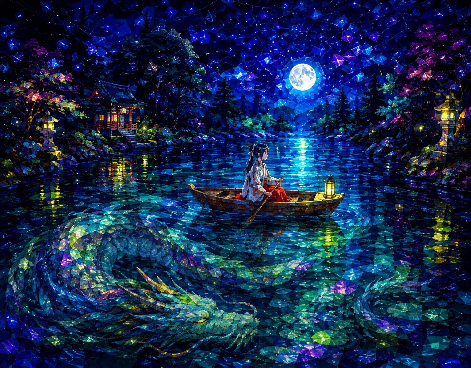 龍神ヶ淵 | の人気AIイラスト・グラビア
