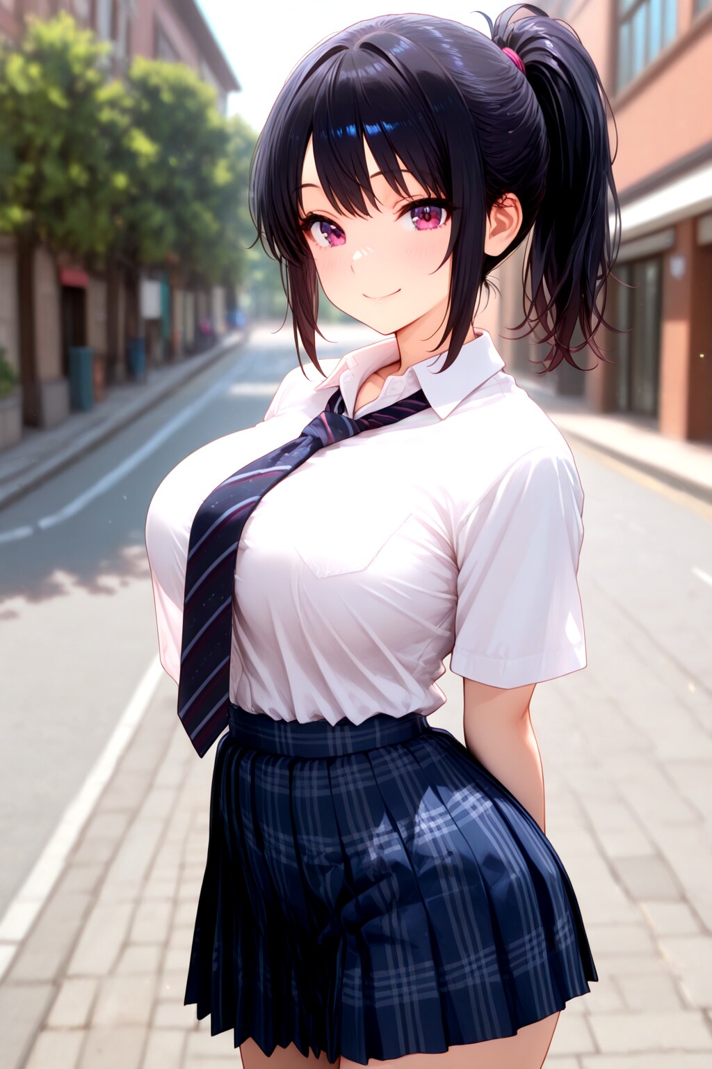 238（グレーのネクタイの制服）