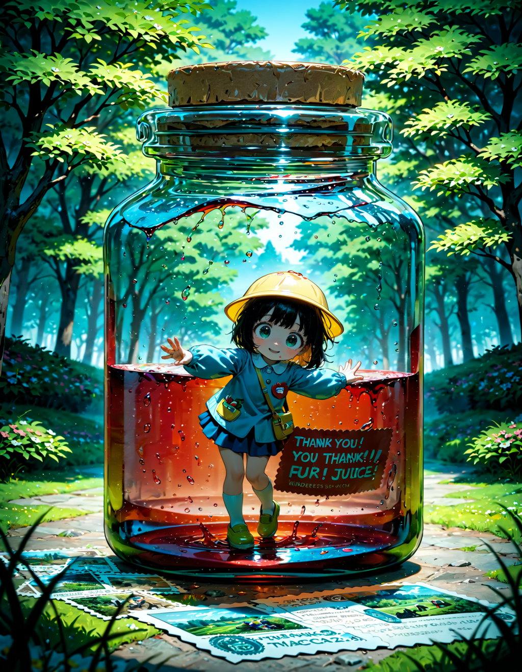 今日は何の日？　記念切手記念日。感謝の日。ミックスジュースの日。さくらさくみらいの日　その２