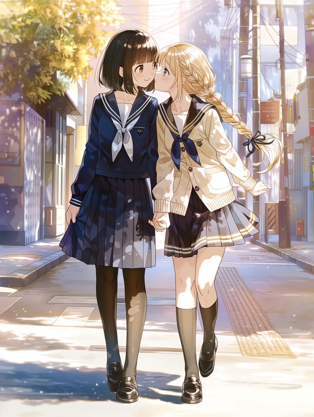 キスしたい二人のJK185