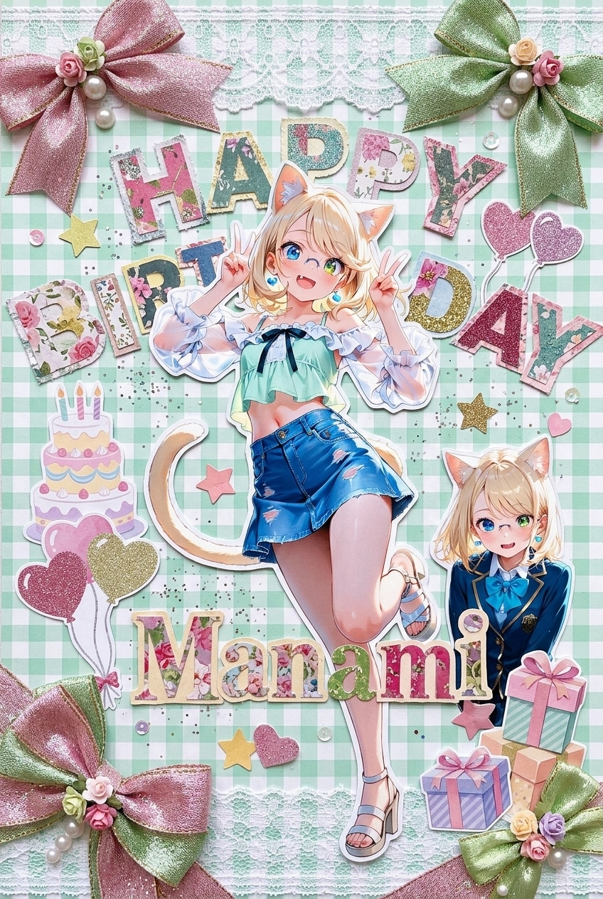 はぴば💕マナちゃん