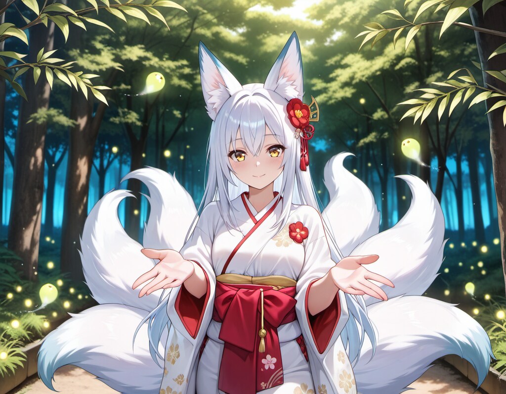 初夏ノ幻、宵ノ狐