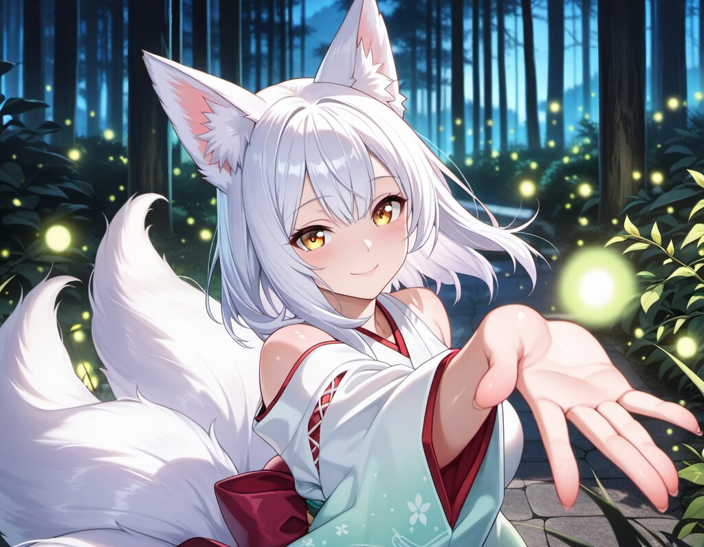 初夏ノ幻、宵ノ狐