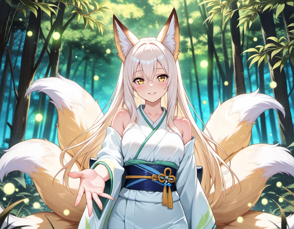 初夏ノ幻、宵ノ狐