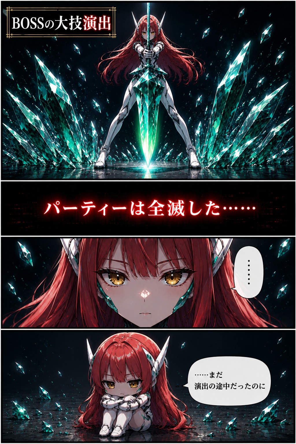 BOSSの大技演出