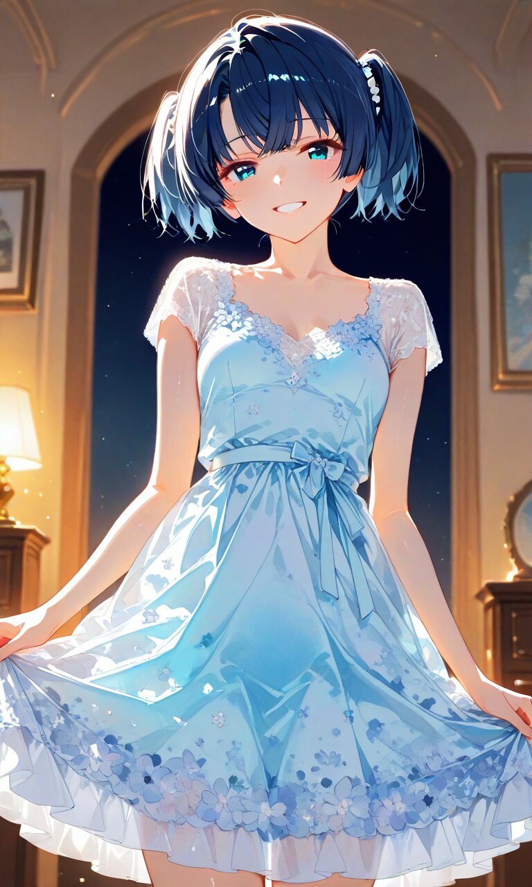 ショートツインな柑菜ちゃん