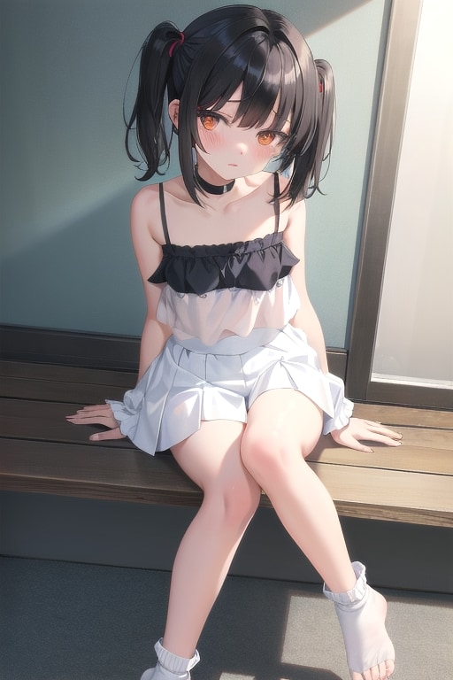 縁側で日向ぼっこ