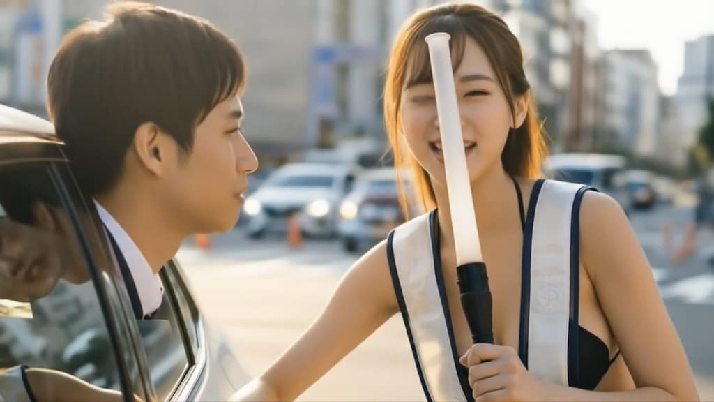ビキニ誘導員