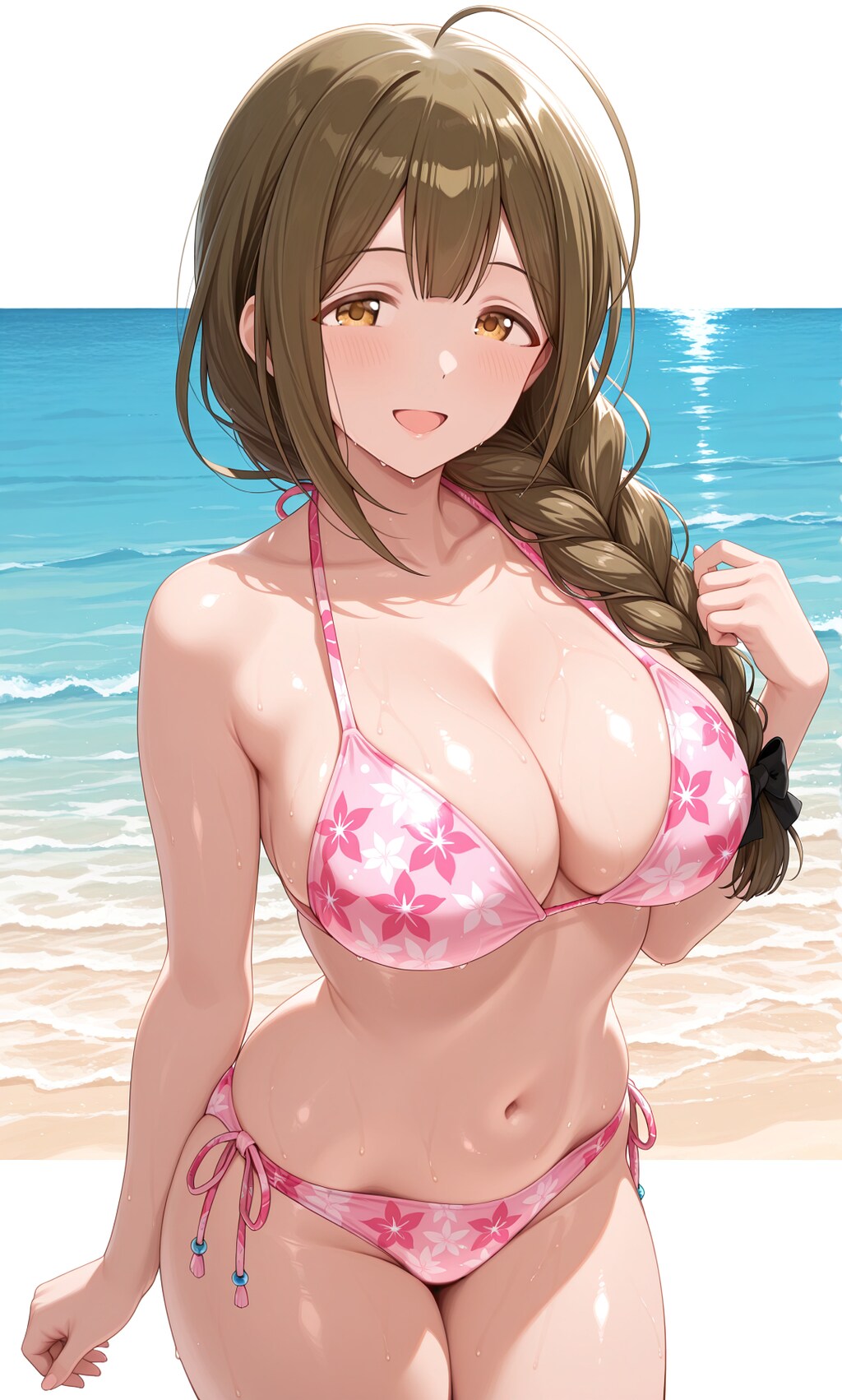 文香と千雪のおっぱいビキニin夏のビーチ まとめ