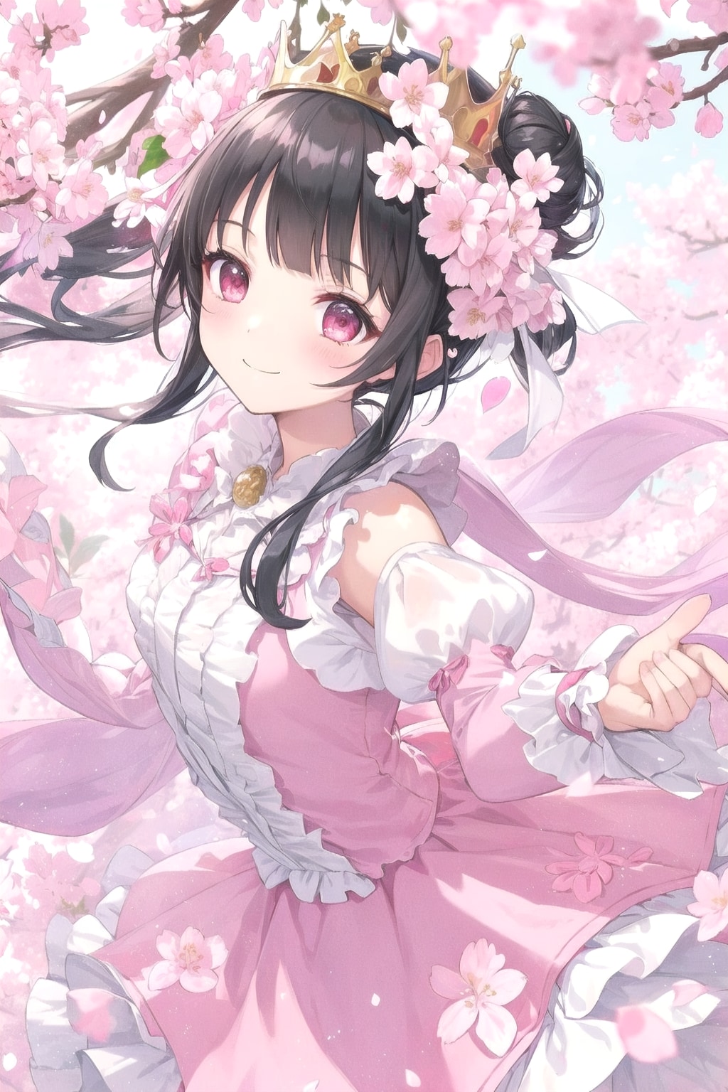 さくらのかんむりなのです