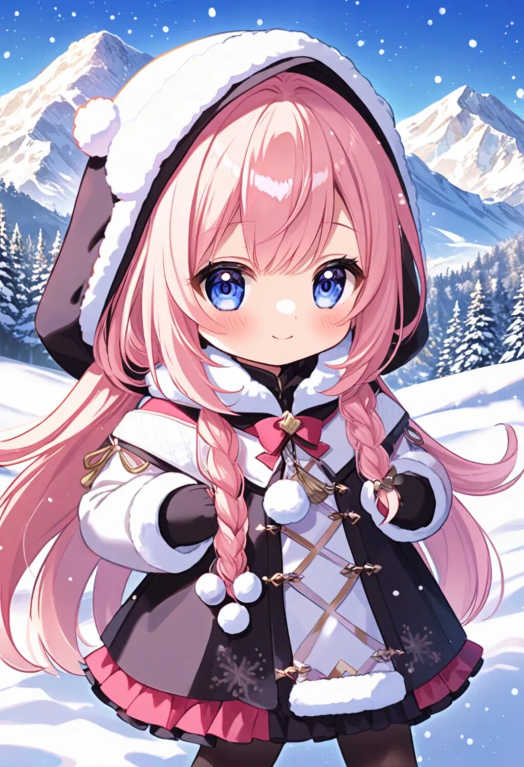 ごっこ（雪山）