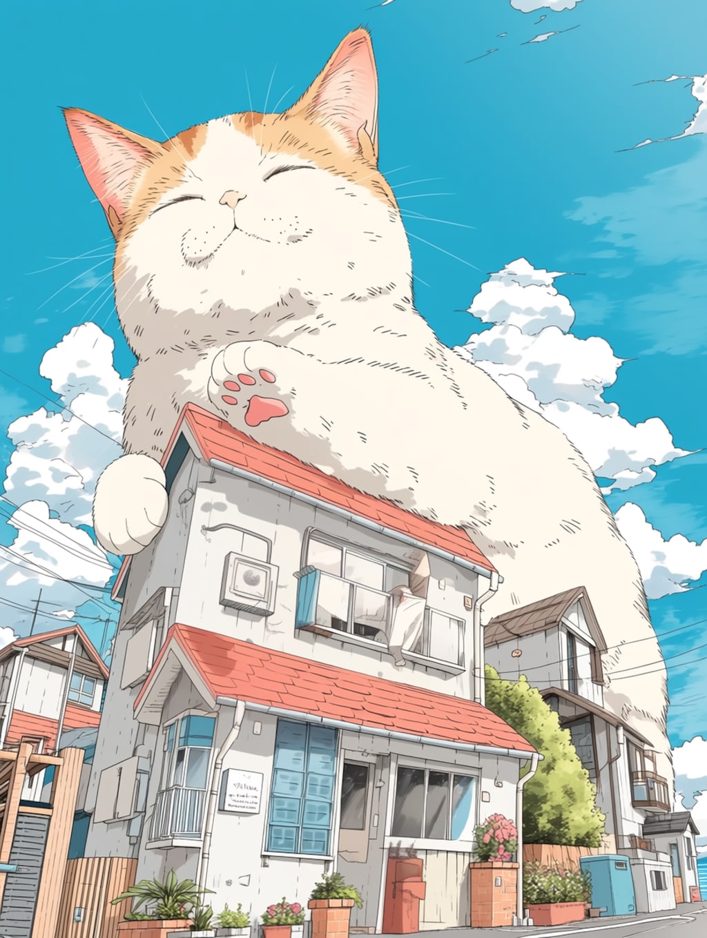 猫のいる暮らし（特大）