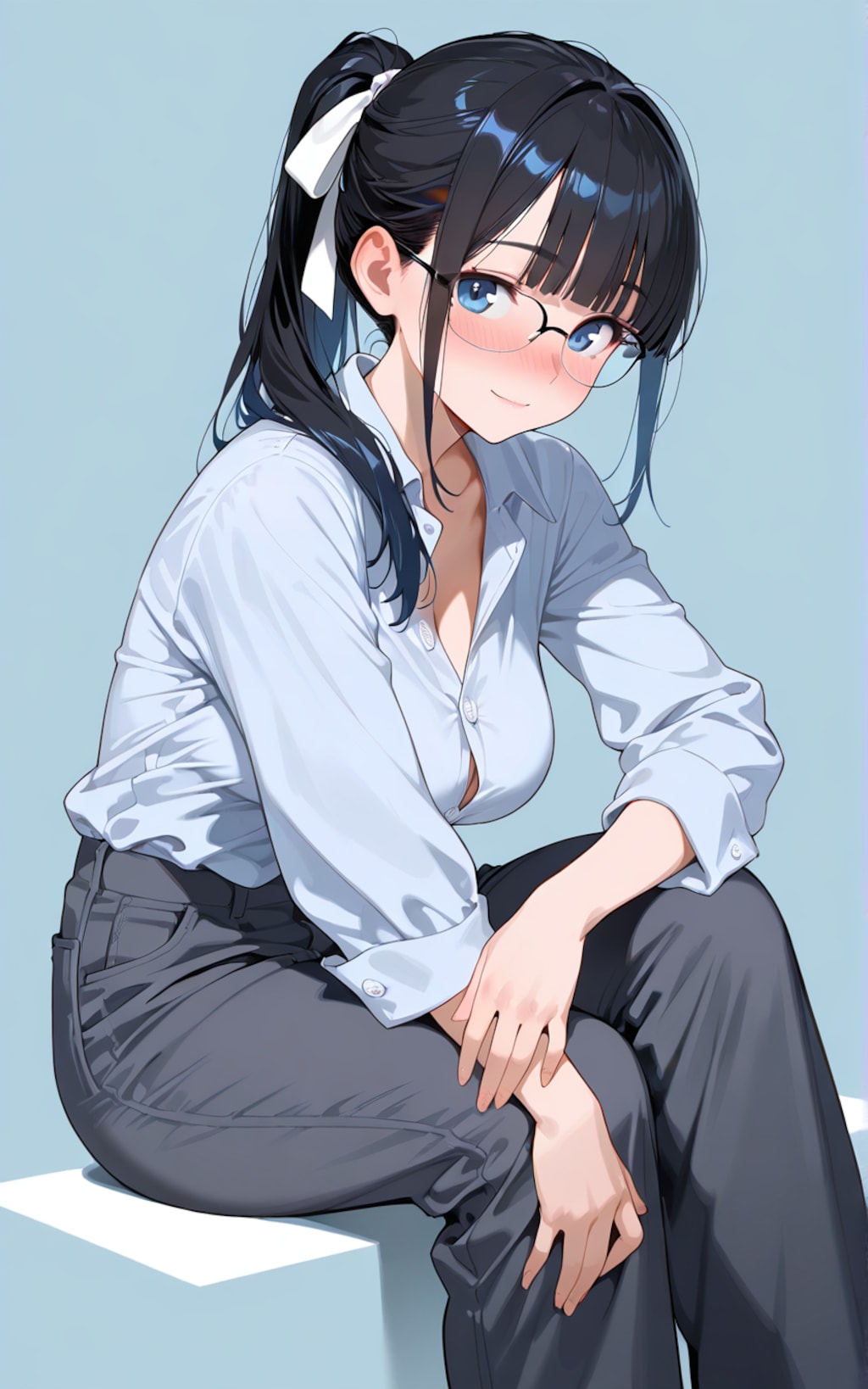 私服の海音ちゃん