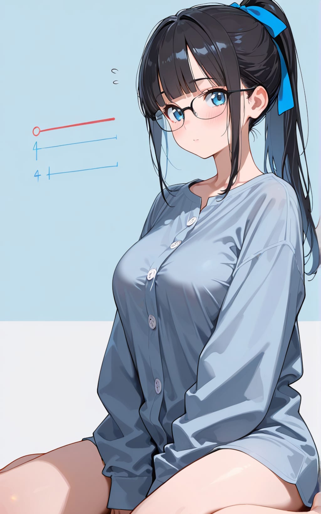 私服の海音ちゃん