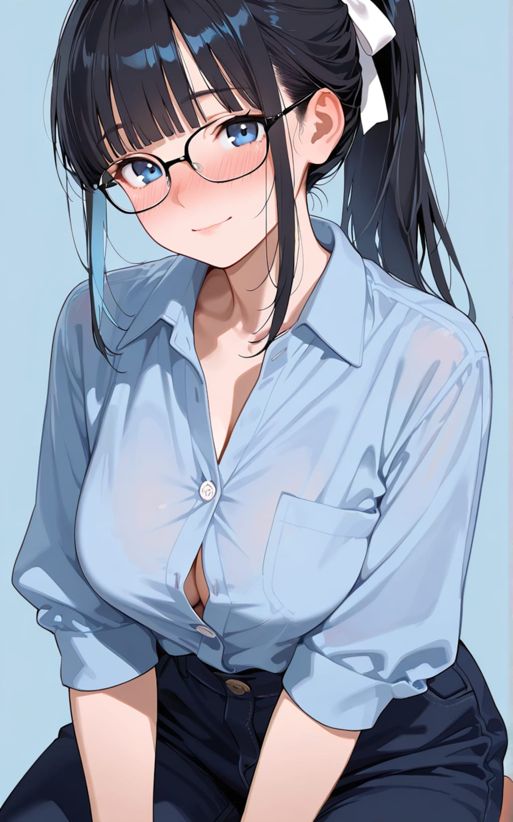 私服の海音ちゃん